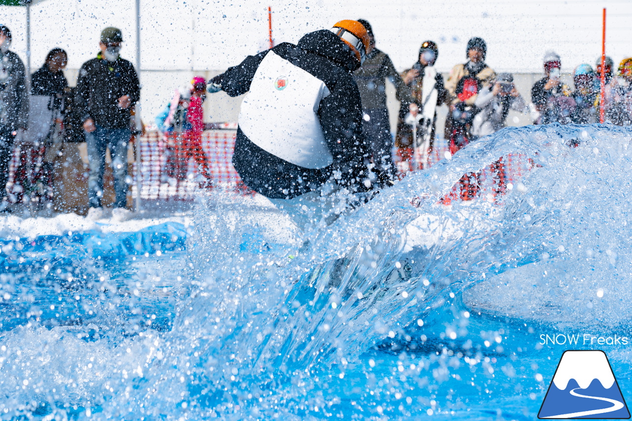 富良野スキー場｜春は楽しいイベントが盛りだくさん！世界で活躍するアスリートと一緒に『Snow Action 2023』＆ 第10回池渡り『Pond Skimming』レポート♪